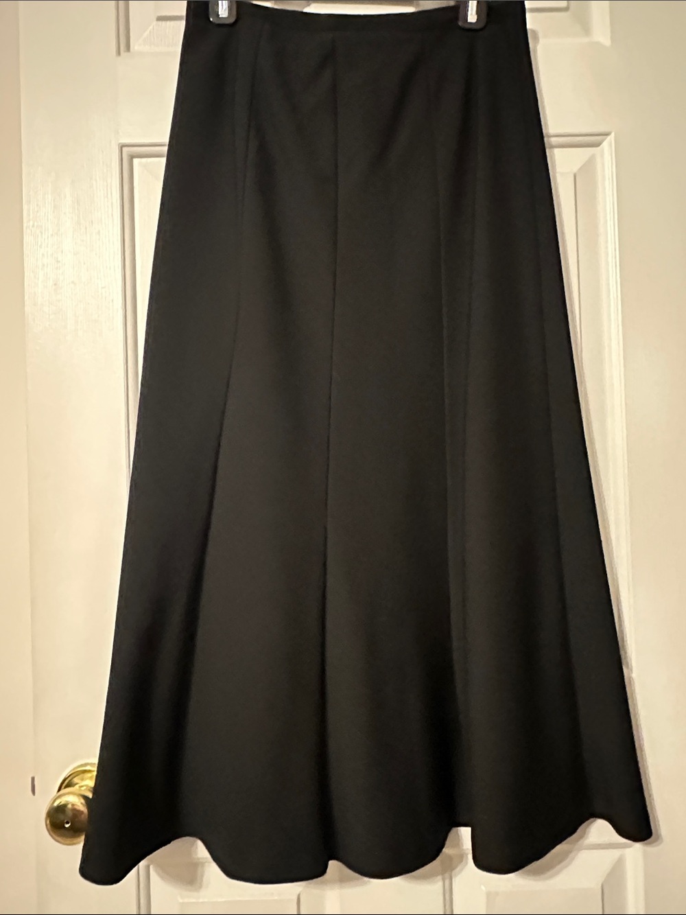 NWOT Lined. East 5th Black A-Line Maxi Skirt